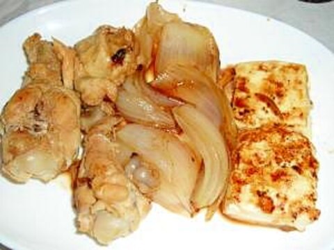 フライパンひとつ！鶏と豆腐の照り焼き